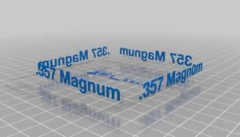 Штабелируемый загрузочный блок .357 Magnum...... 2