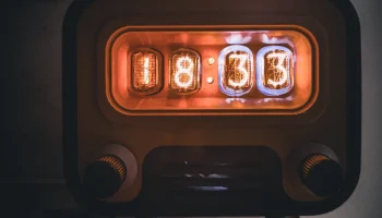 Винтажный корпус для телевизора Nixie FunKlock