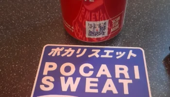 Логотип Pocari Sweat (японская версия), подставка/магнит ...