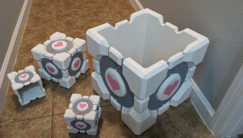 Portal Companion Cube - 6 реалистичных сторон... 1