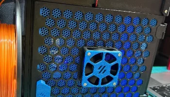 Шестигранная сетка на шарнирной задней панели Voron V0 -...