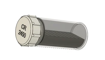 Батарейная трубка CR 2450, 10 и 20 ячеек 1