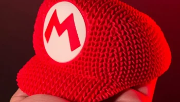 Вязаная шапка Super Mario