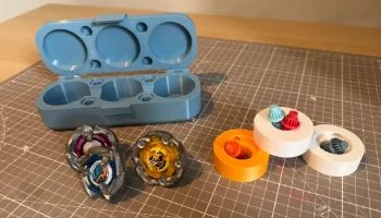 Чехол Beyblade X - вмещает 3 V2 3