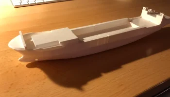 Контейнеровоз, напечатанный на 3D-принтере (Sietas Typ 16... 7