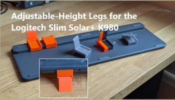 Ножки с регулируемой высотой для Logitech Slim Solar+ K980