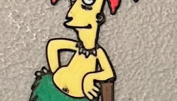 Многоцветный магнит Sideshow Bob