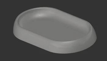 Мелкое блюдо v2 (овальное) Мелкое блюдо v2 (овальное)