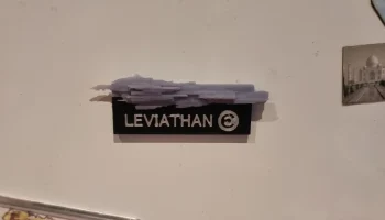 Магнит на холодильник Eve Online: Левиафан......