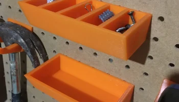 Левитирующие контейнеры из перфорированного картона... 1