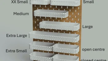 Контейнер-полка Skadis Hex Tray