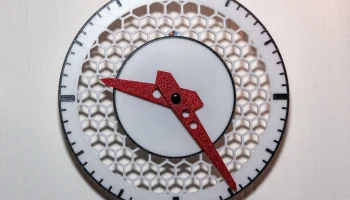 HexCore Clock - минимальные легкие настенные часы