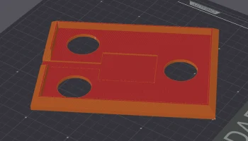 Solar Panel Frame - 118mm x 173mm  Mesh Node 1