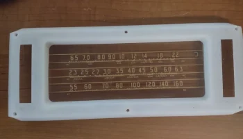 Лицевая панель радиоприемника GE-HJ905 2