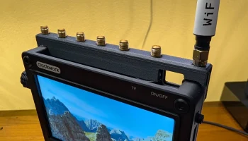 Крышка для монтажной платы uConsole на 7 антенн...