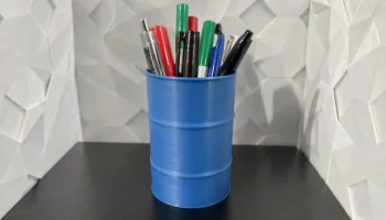&Ouml;l Container Stiftehalter Anpassbar