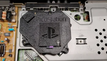 PlayStation 1 - монтажный кронштейн PicoStation (SCPH-1001) 8
