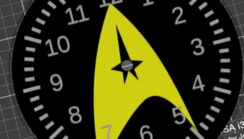 Циферблат "Звездный путь" (TOS) Циферблат "Звездный путь" (TOS)