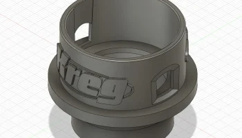 Адаптер порта для сбора пыли KREG Pocket-Hole Jig с разъ... 9
