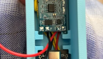 Дверной звонок ESP32 + TP4056 + mxswitch + 18650 3