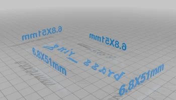 Штабелируемый загрузочный блок размером 6,8x51 мм - режим... 4