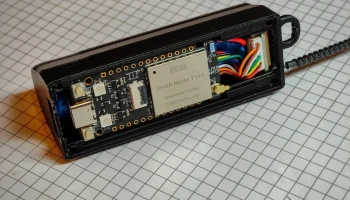 Простой корпус для Heltec T114 + 18650 + GPS 3