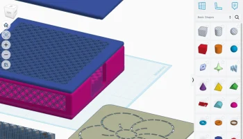 Коробка для трафаретов Sashiko 2