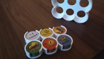 Коробка для жетонов Dominion Adventures (круглые жетоны) ...