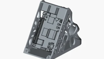 Эстетический генеративный футляр для Raspberry Pi 4 4