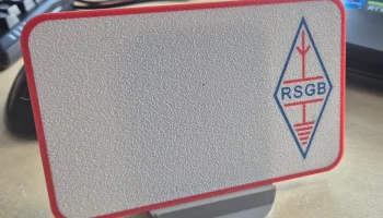 Табличка любительского радио RSGB