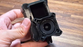 Жесткий чехол для dji osmo action 6 с вертикальным крепле...