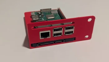 Корпус Raspberry Pi 1U с лотком для твердотельного накоп... 7