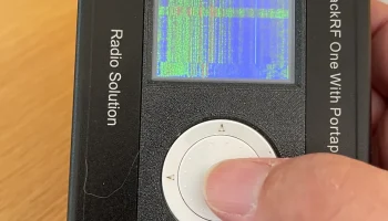 Панель HackRF Portapack V1 с динамиком