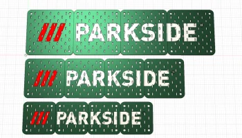 Pegboard Skadis - Parkside Edition - с настенным креплением