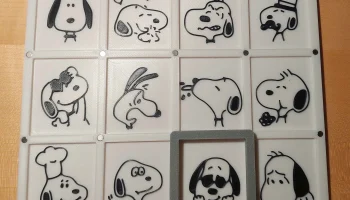 Магнитная доска для эмоций Snoopy - покажите свое настрое... 1