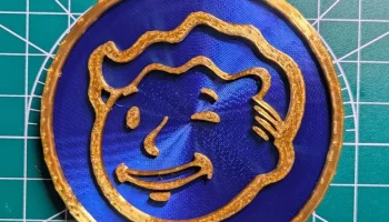 Подмигивающий магнит на холодильник Vault Boy......