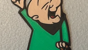 Многоцветный магнит Mr. Magoo