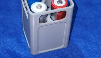 Ящики для батареек (AA, AAA и 18650) 2