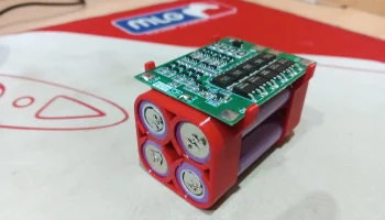 Держатель BMS 4S 40A для 18650