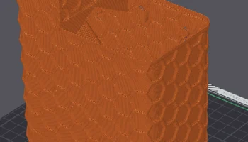 Желоб для фекалий в режиме Eco Vase Mode для Bambu Lab P1... 4