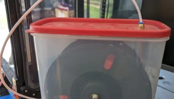 Герметичный контейнер для катушек с нитью для Prusa MK2.5... Герметичный контейнер для катушек с нитью для Prusa MK2.5...