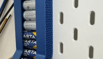 Держатель/диспенсер для батареек АА для IKEA Skadis