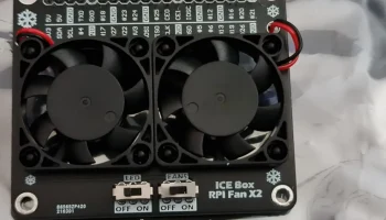Rasberry pi 4 Hyperpixel 4.0 Touch и корпус с двумя вент... 3
