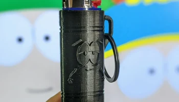 Брелок для ключей с зажигалкой Bic - Полотенце из Южного... Брелок для ключей с зажигалкой Bic - Полотенце из Южного...