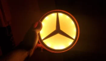 Световой короб Mercedes 4