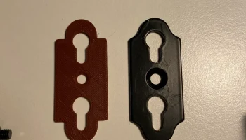 Запасная монтажная пластина кухонной рейки Ikea 1