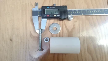 Проставка для замены 6 D-cell Maglite на 5 18650 4