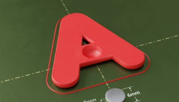 Магнитный алфавит и цифры 5