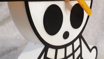 One Piece - Циферблат часов Веселого Роджера из Пиратов ... 1