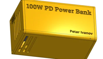 100W PD Power Bank USB-C (IP2368, 4S1P)